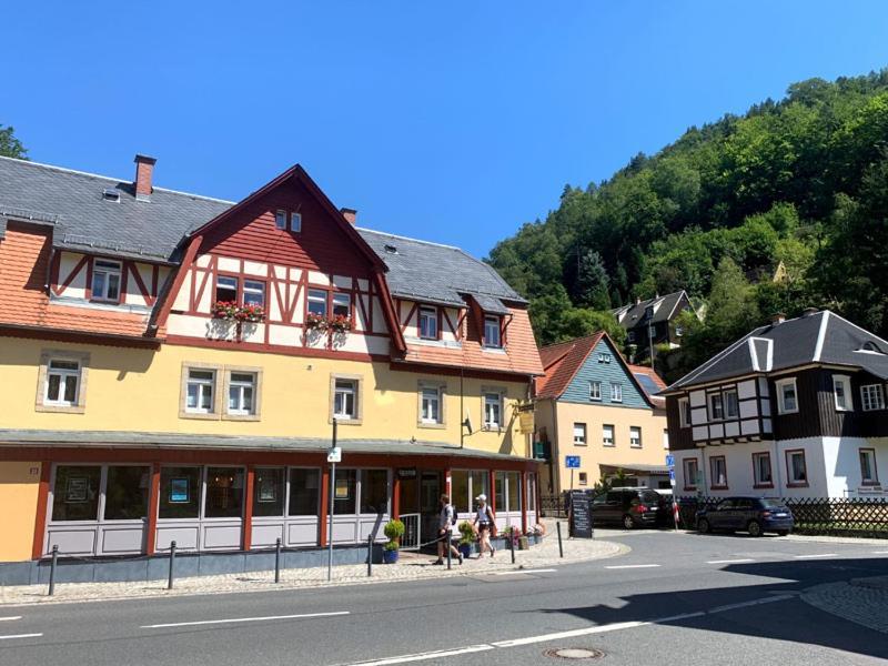 Pension Grenzeck Bad Schandau Exteriér fotografie